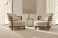 ARO armchair, DOMO coffee table - Home Furniture Beltá Frajumar